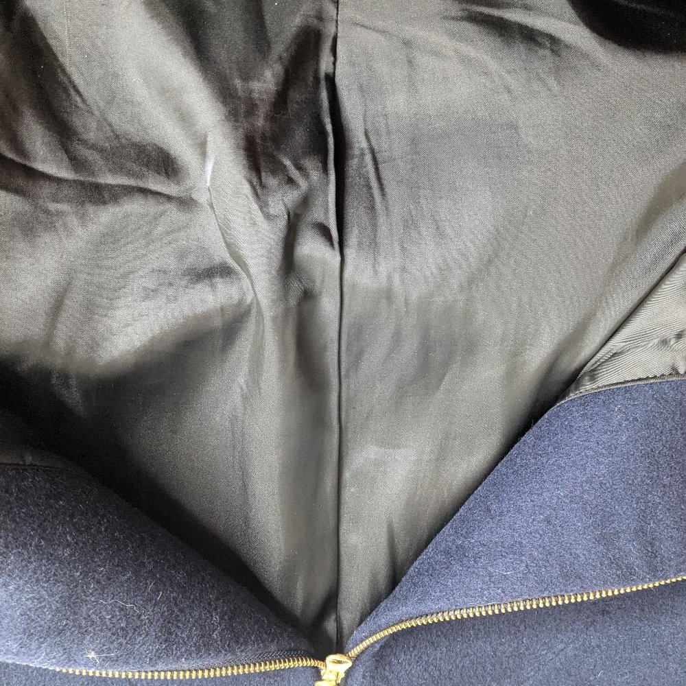 Gorman blue wool blend zip jacket - Picture 5 of 7